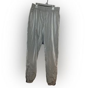 TNA Grey Reflective Track Pants